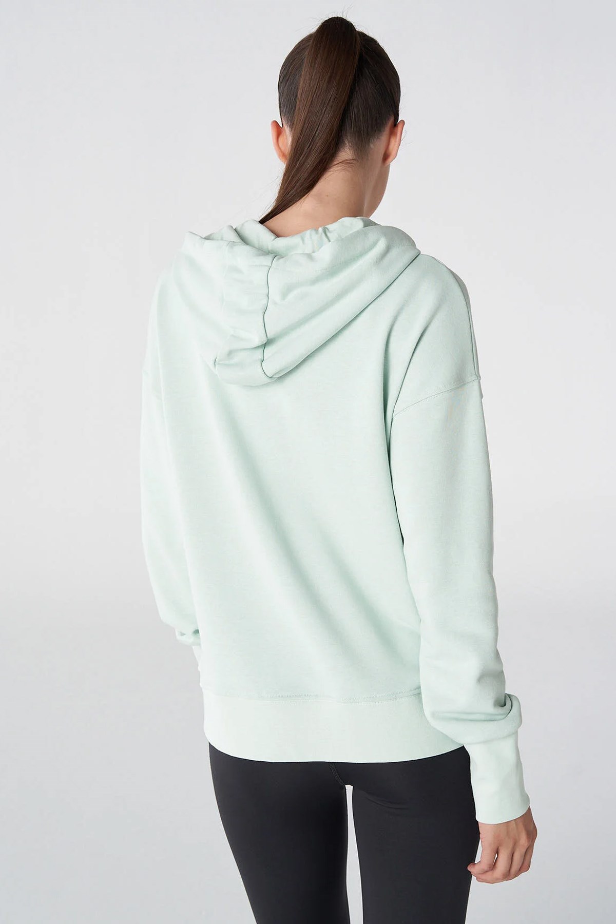 Hummel T-ic icona Zip Kadın Sweatshirt 921774-2519 Yeşil